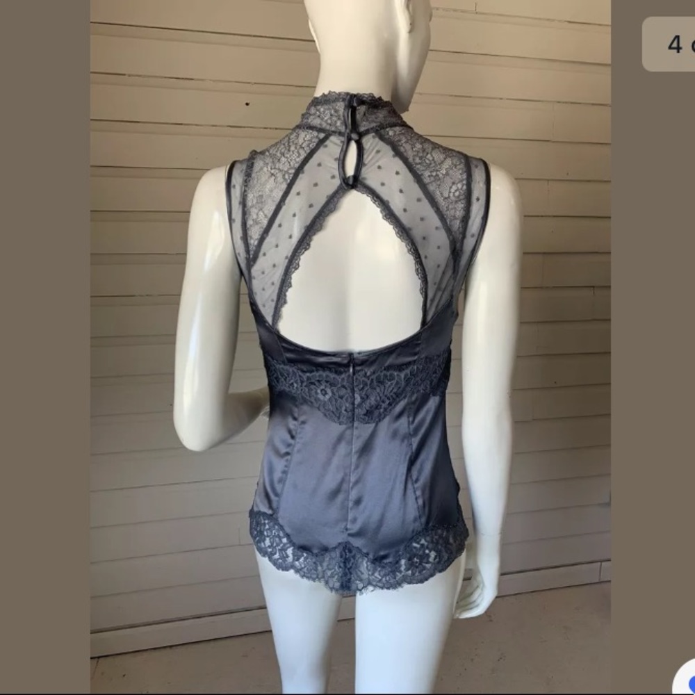 💕bebe lace mock neck top🌸 - Picture 2 of 6